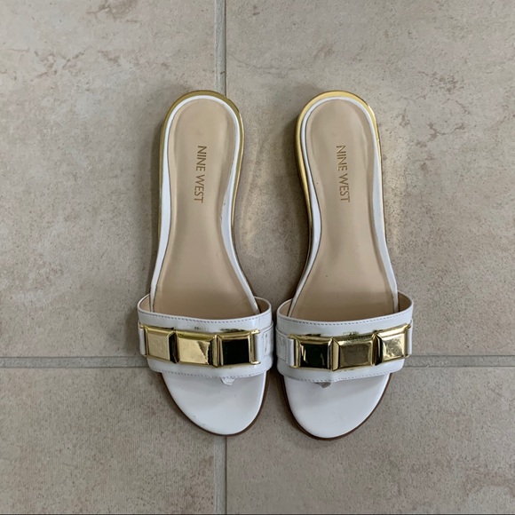 Nine West Shoes - Nine West xtina white patent leather